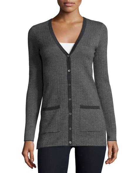 michael michael kors oversized knit cardigan|Michael Kors cashmere cardigan.